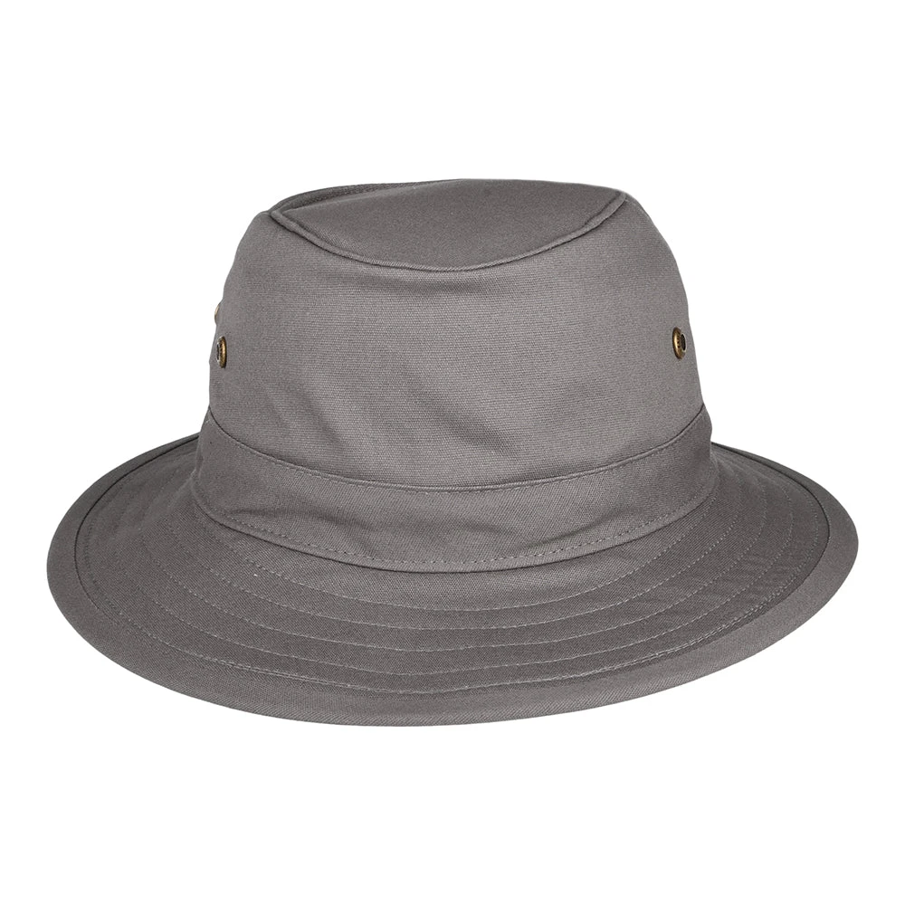 Failsworth Hats Traveller Crushable Sun Hat - Grey - Image 3