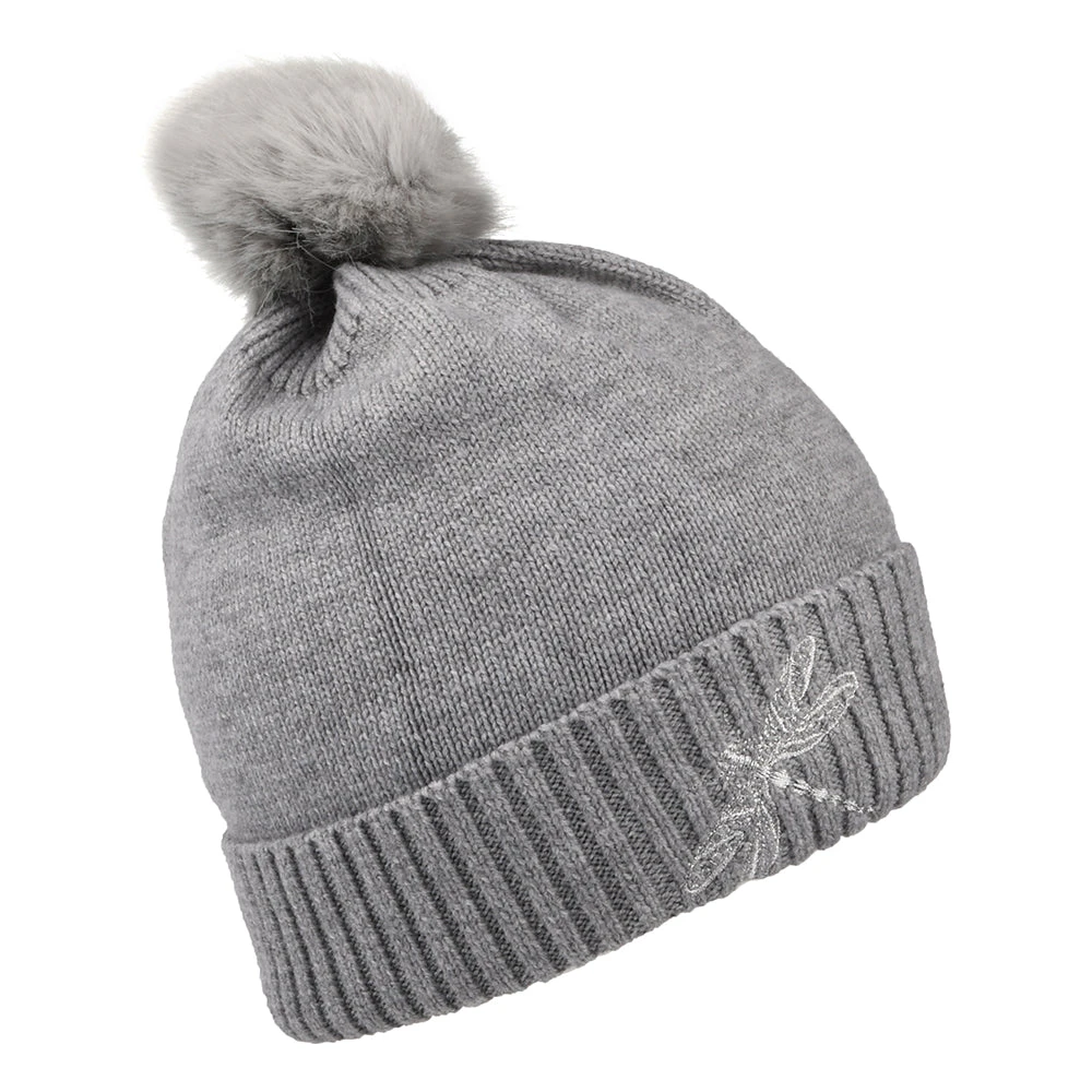 Joules Hats Stafford Dragonfly Bobble Hat - Grey - Image 2
