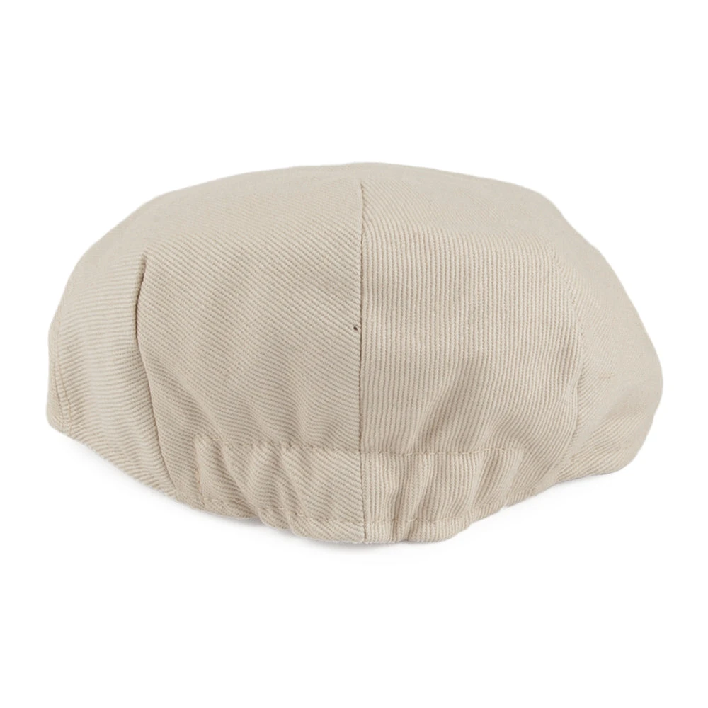 Jaxon & James Baby Cotton Flat Cap - Beige - Image 3