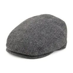 Jaxon & James Baby Herringbone Flat Cap - Grey
