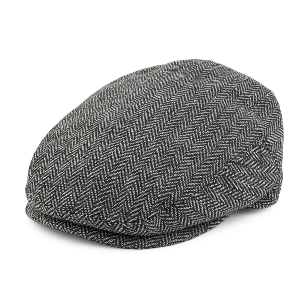 Jaxon & James Baby Herringbone Flat Cap - Grey