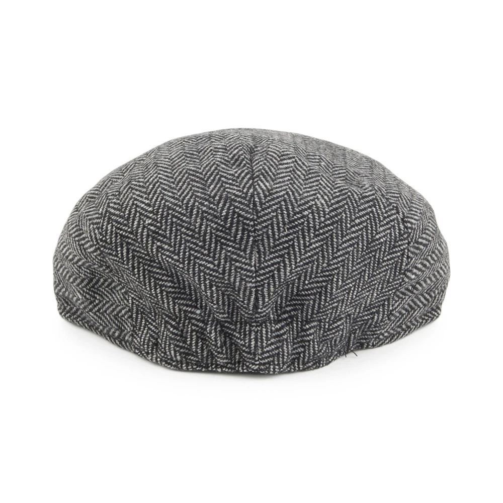Jaxon & James Baby Herringbone Flat Cap - Grey - Image 4