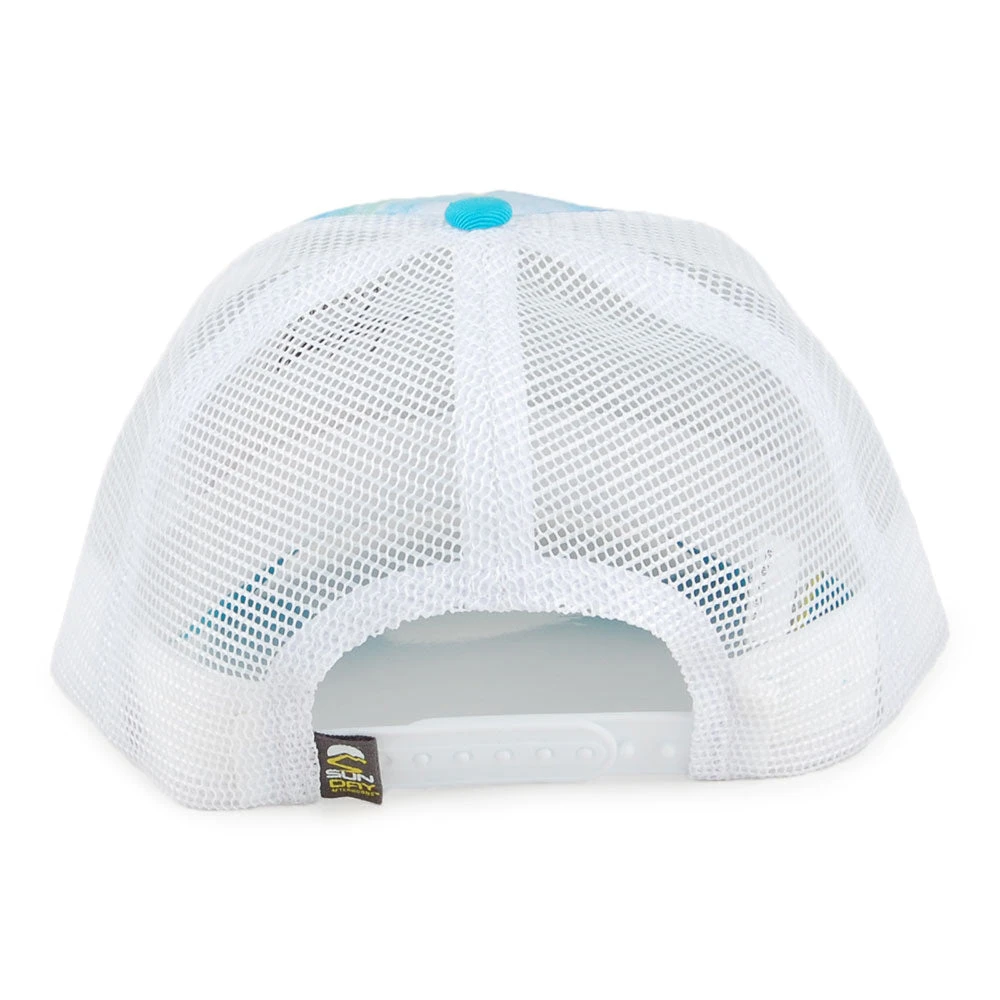 Sunday Afternoons Hats Kids Artist Series Sea Turtle Trucker Cap - Blue-Mix - Image 3