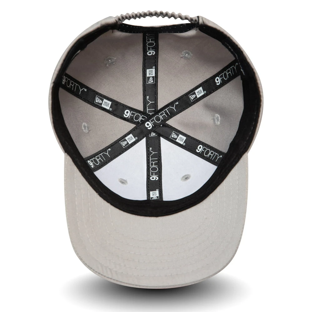 New Era Baby 9FORTY Elsa Baseball Cap - Disney Frozen Character Logo - Grey - Image 3