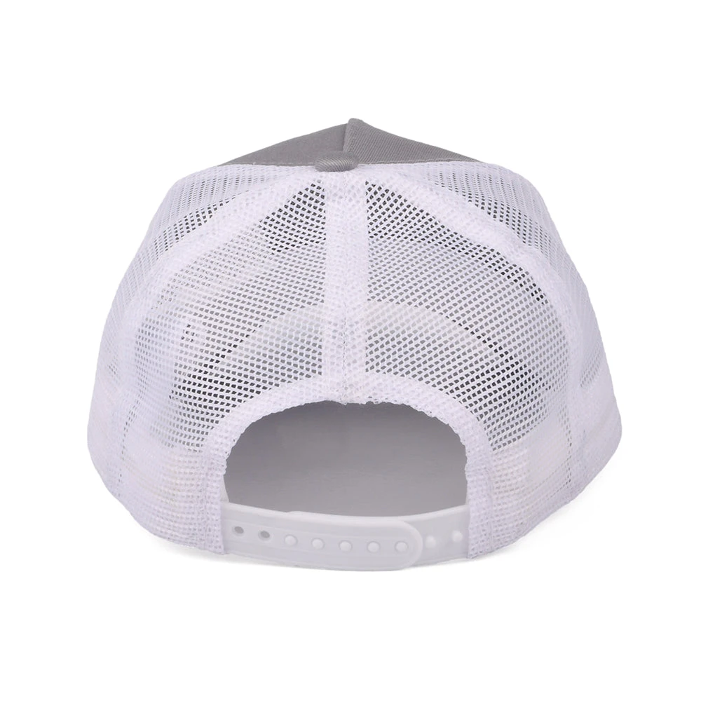 New Era Kids 9FORTY New York Yankees A-Frame Trucker Cap - MLB Essential - Graphite-White - Image 3