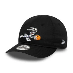 New Era Baby 9FORTY Bugs Bunny Baseball Cap - Looney Tunes Character - Black
