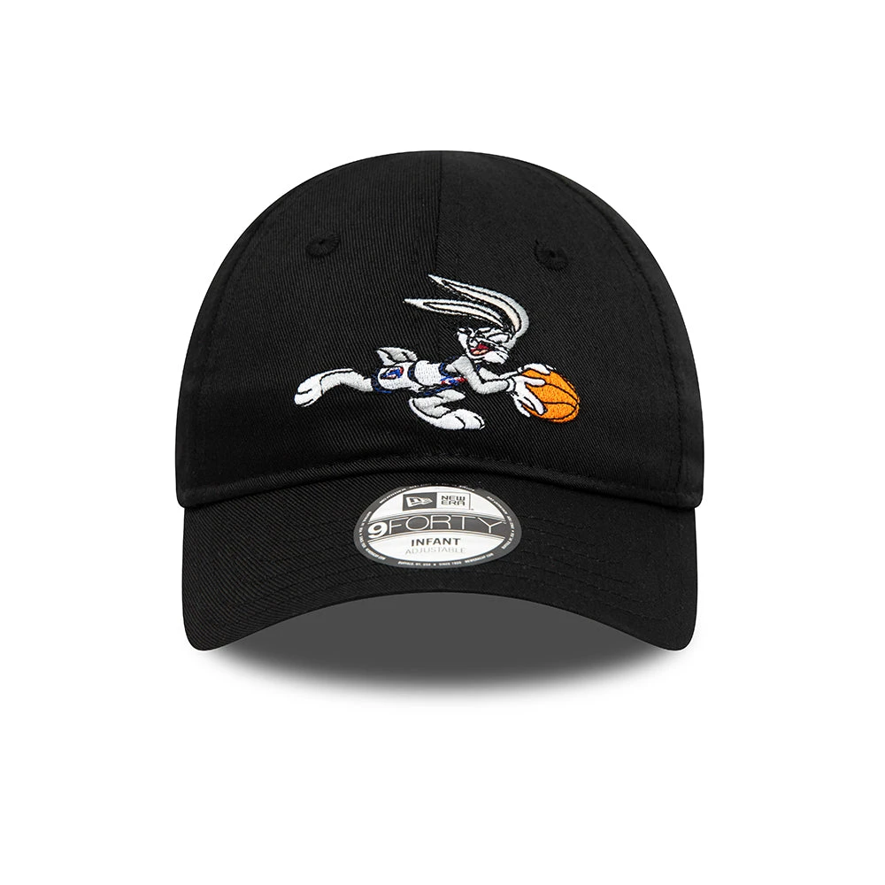 New Era Baby 9FORTY Bugs Bunny Baseball Cap - Looney Tunes Character - Black - Image 2