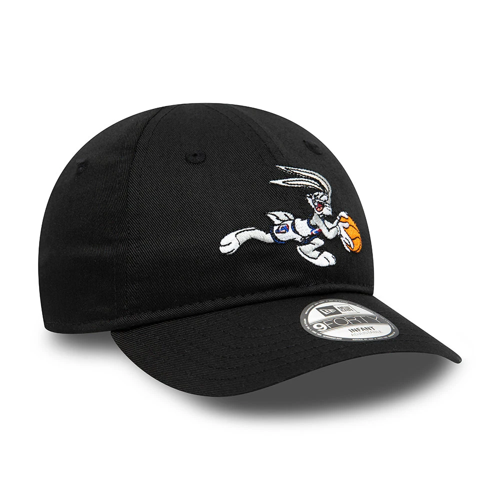 New Era Baby 9FORTY Bugs Bunny Baseball Cap - Looney Tunes Character - Black - Image 3