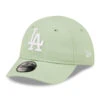 New Era Baby 9FORTY L.A. Dodgers Baseball Cap - MLB League Essential - Light Green-White