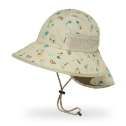 Sunday Afternoons Hats Kids Play Sun Hat - Cream-Multi