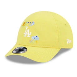 New Era Baby 9FORTY L.A. Dodgers Baseball Cap - MLB Starry - Light Yellow