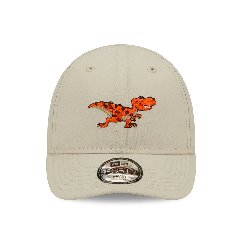 New Era Baby 9FORTY Repreve Baseball Cap - Dino - Stone - Image 2