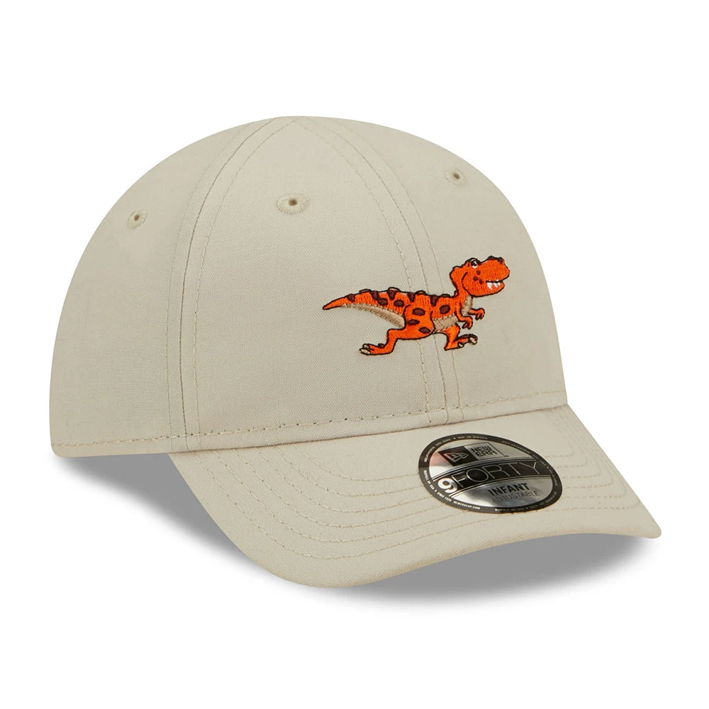 New Era Baby 9FORTY Repreve Baseball Cap - Dino - Stone - Image 3