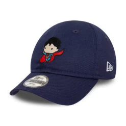 New Era Baby 9FORTY Superman Baseball Cap - Chibi DC Comics - Navy Blue