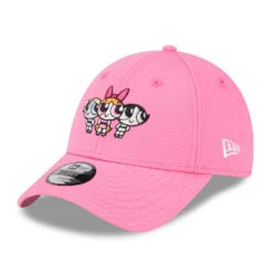 New Era Kids 9FORTY Powerpuff Girls Baseball Cap - Character - Pink