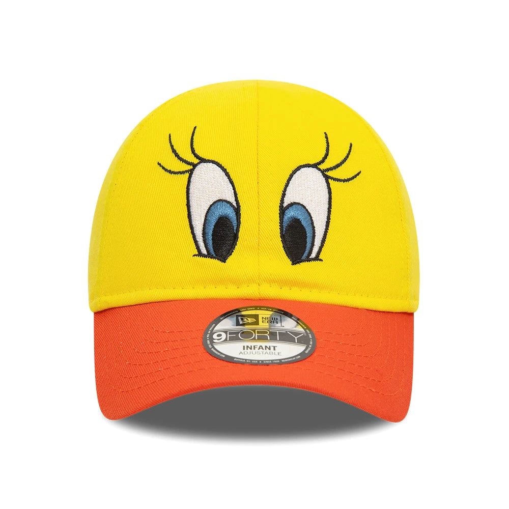 New Era Baby 9FORTY Tweety Bird Baseball Cap - Looney Tunes Character - Yellow-Orange - Image 2