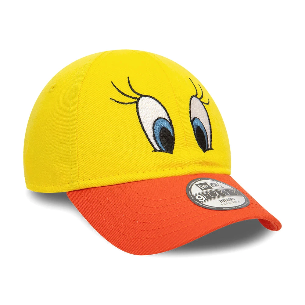 New Era Baby 9FORTY Tweety Bird Baseball Cap - Looney Tunes Character - Yellow-Orange - Image 3