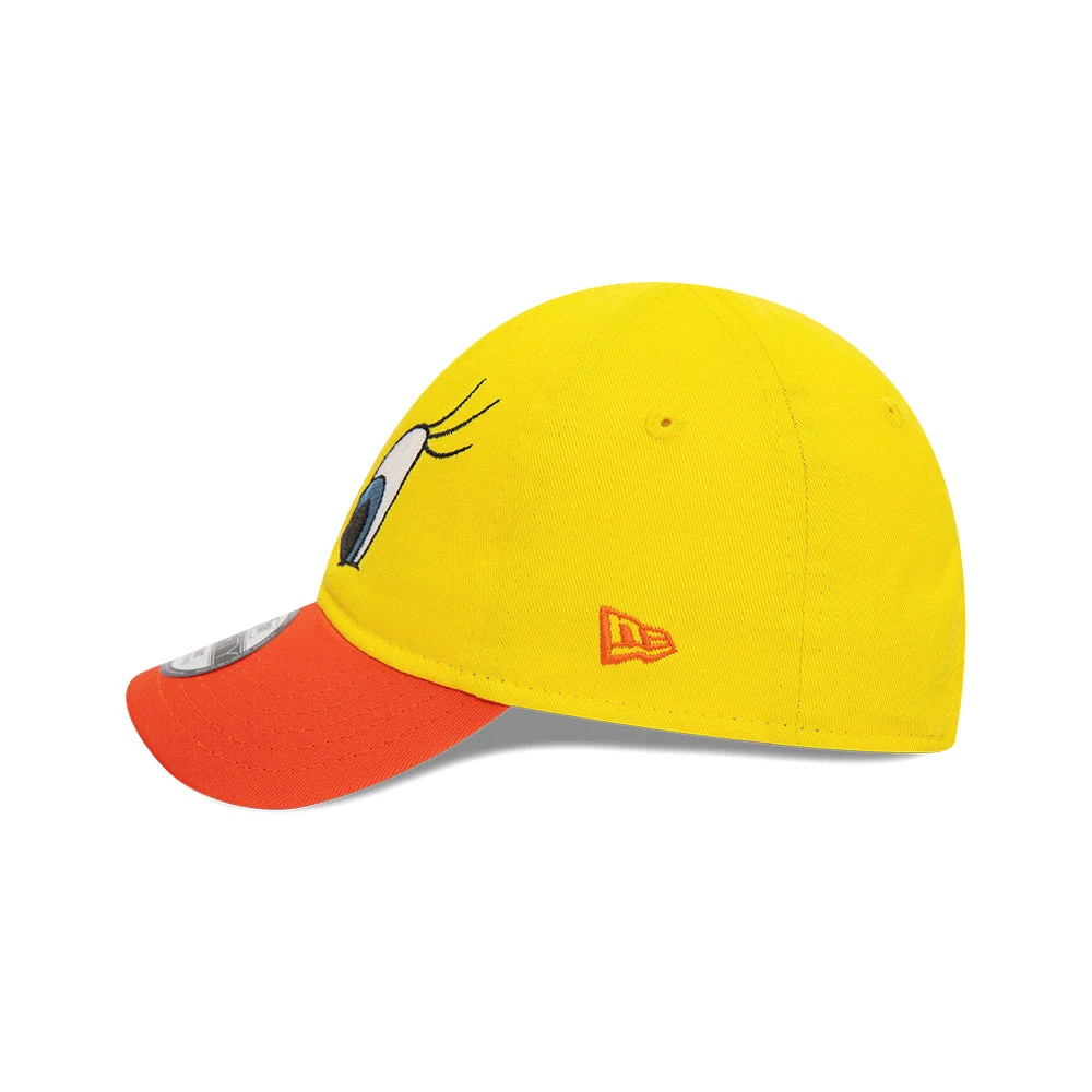 New Era Baby 9FORTY Tweety Bird Baseball Cap - Looney Tunes Character - Yellow-Orange - Image 4