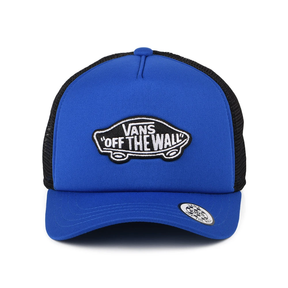 Vans Hats Kids Classic Patch Curved Brim Trucker Cap - Royal Blue - Image 2