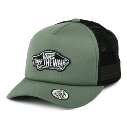 Vans Hats Kids Classic Patch Curved Brim Trucker Cap - Mint