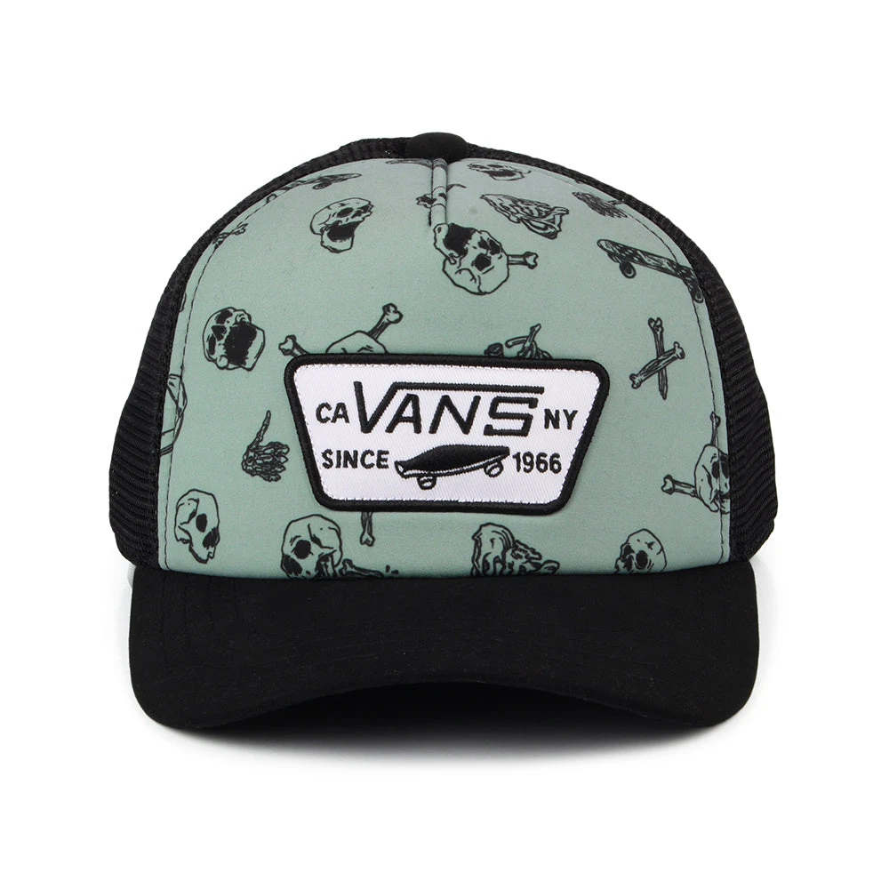 Vans Hats Kids Full Patch Trucker Cap - Mint - Image 2