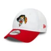 New Era Kids 9FORTY Wonder Woman Baseball Cap - DC Comics Hero - White-Scarlet