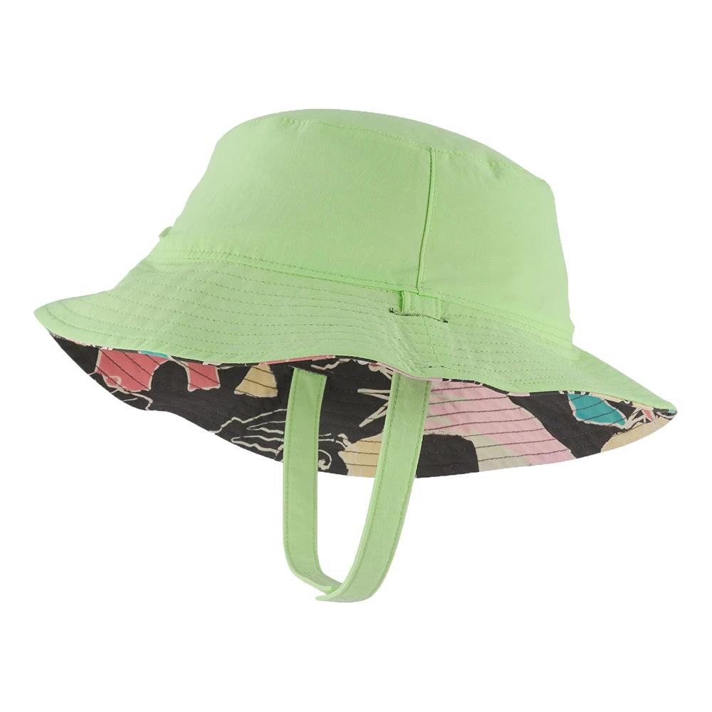 Patagonia Hats Baby Anacapa Reversible Sun Bucket Hat - Charcoal-Multi - Image 2