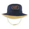 Patagonia Hats Baby Garden Club Reversible Sun Bucket Hat - Navy-Yellow